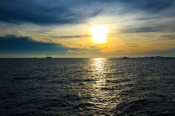 istock beautiful sunset in the tropical sea at summer time 178127478