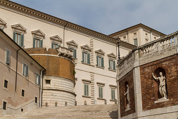 istock Rome, the Consulta building in Quirinale square. 178127624