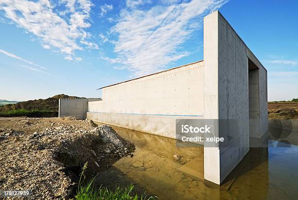 Grundlage Konkreter Für Eine Brücke Stockfoto und mehr Bilder von Architektur - Architektur, Baustelle, Bergbau