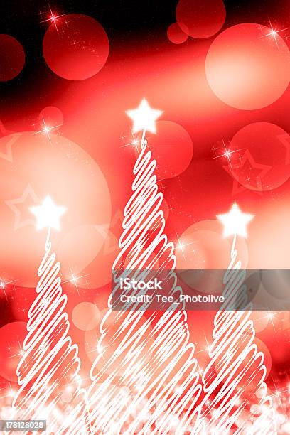 Weihnachten Abstrakt Hintergrund Stockfoto und mehr Bilder von Abstrakt - Abstrakt, Baum, Beleuchtet