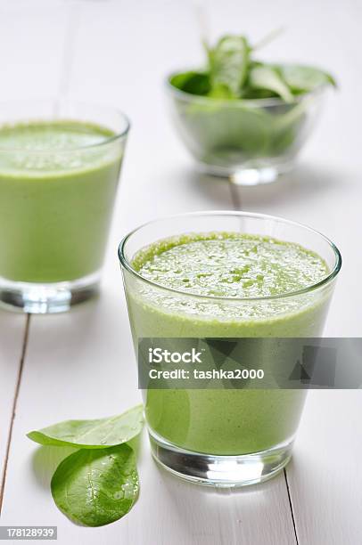 Spinach Smoothies Stock Photo - Download Image Now - Cocktail, Color Image, Digital Composite