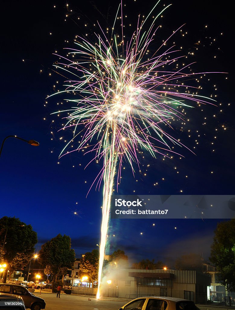 Connu une explosion de feux d'artifice - Photo de Abstrait libre de droits