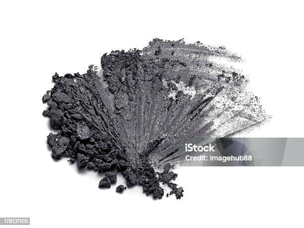 Smeared Eyeshadow Stock Photo - Download Image Now - Abstract, Beauty, Black Color