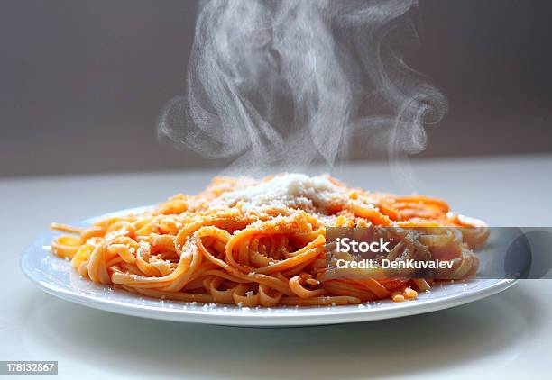 Italian Spaghetti Stock Photo - Download Image Now - Pasta, Steam, Heat - Temperature