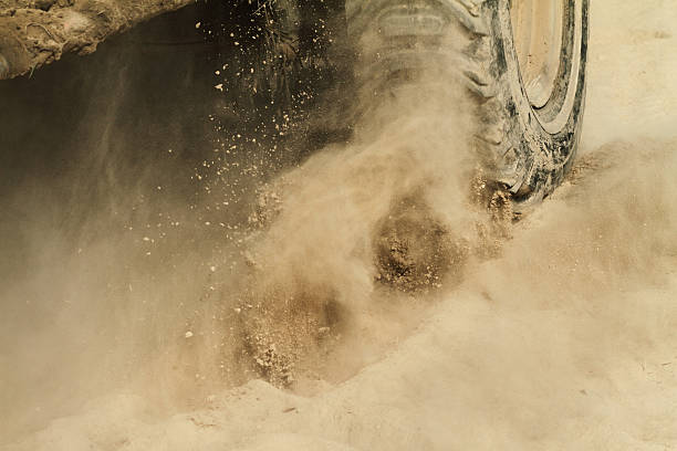 Off-road car detail stock photo