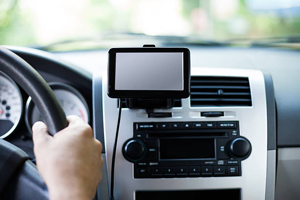 istock Travel by car with gps 178133376