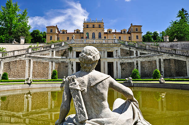 Villa della Regina in Turin, Piedmont. Italy stock photo