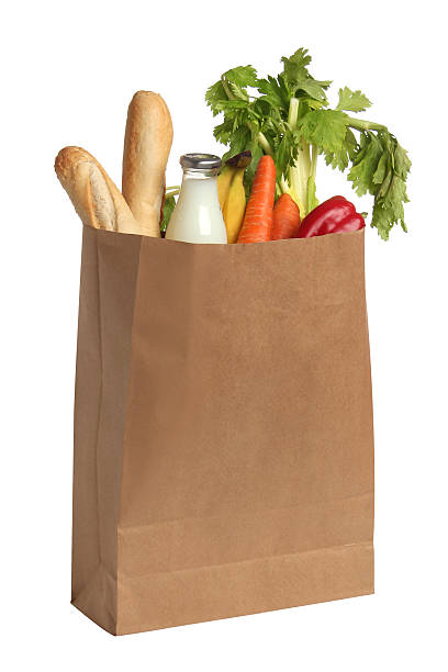 istock paper bag with food on a white background 178133796