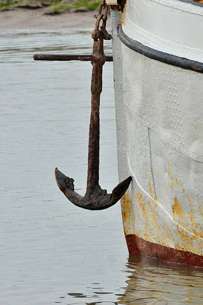 istock Detail of front  boat with anchor 178133811