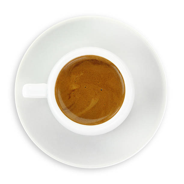 istock Cup of espresso coffee isolated on white 178134559