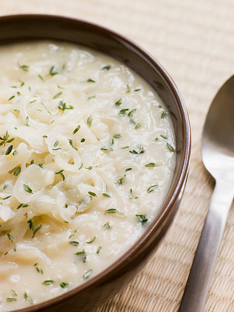 istock Bowl of White Onion and Cider Soup 178134930