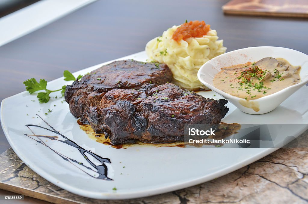 Bife de - Royalty-free Costeleta de vaca Foto de stock