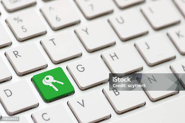 Access Enter Key Stock Photo - Download Image Now - Accessibility, Authority, Business