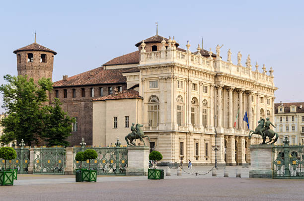 Piazza Castello and Palazzo Madama, Torino, Italy