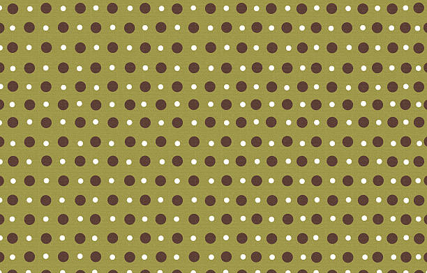 istock polka dot with green pastel color background 178136824