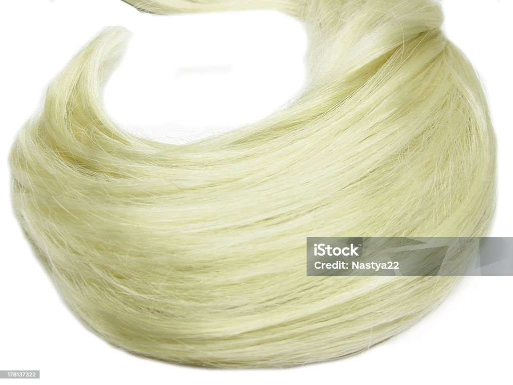 Capelli biondi onda - Foto stock royalty-free di Brillante