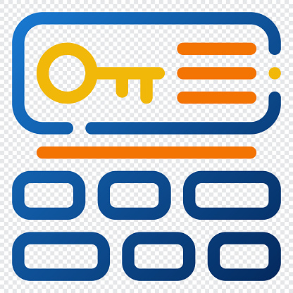 Keywording Icon. Digital marketing concept. Outline color icon