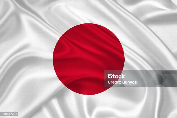 Bandera De Japón Foto de stock y más banco de imágenes de Bandera japonesa - Bandera japonesa, Archipiélago, Asia