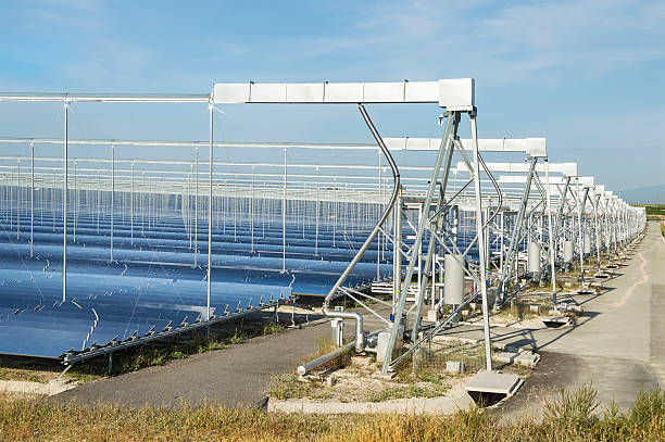 istock Renewable Energy: Solar, Fresnel collectors 178138010