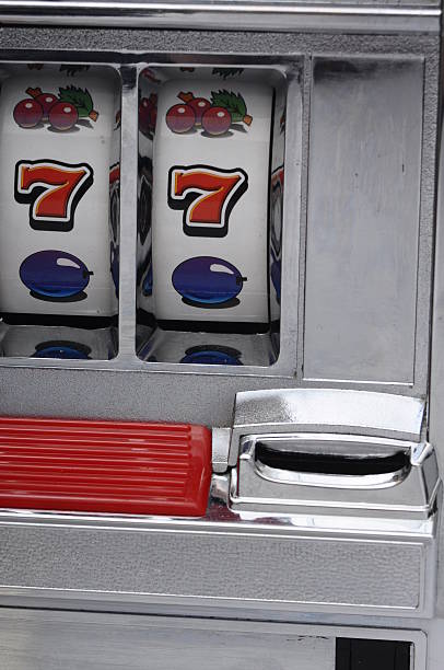 istock Part of Slot machine and jackpot 178138294