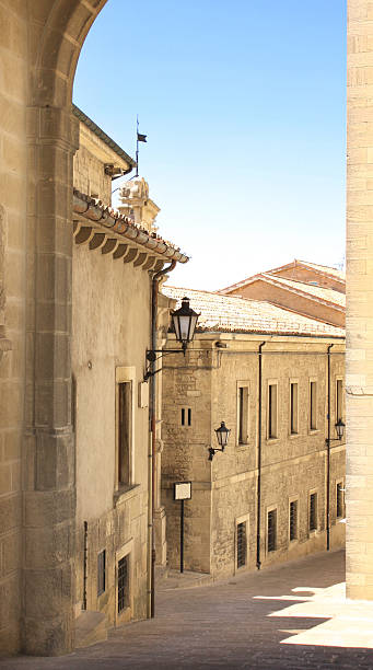 istock Medieval houses, San Marino 178138687