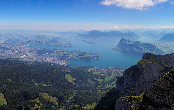 istock View from Mount Pilatus to Lake Lucerne, Switzerland 178140093