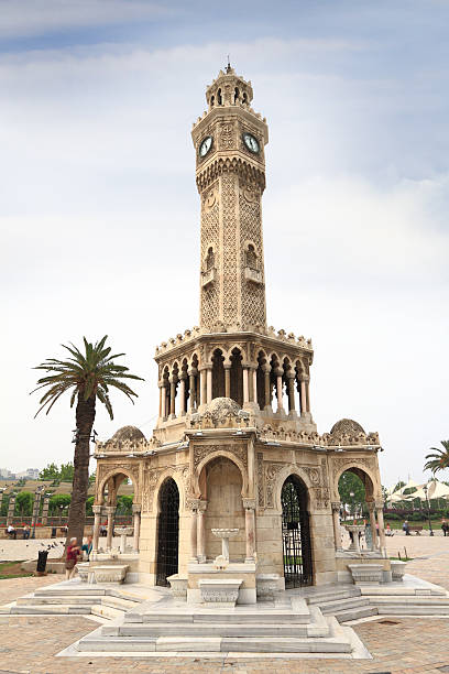 istock Historical Clock Tower of Izmir, Turkey 178142348