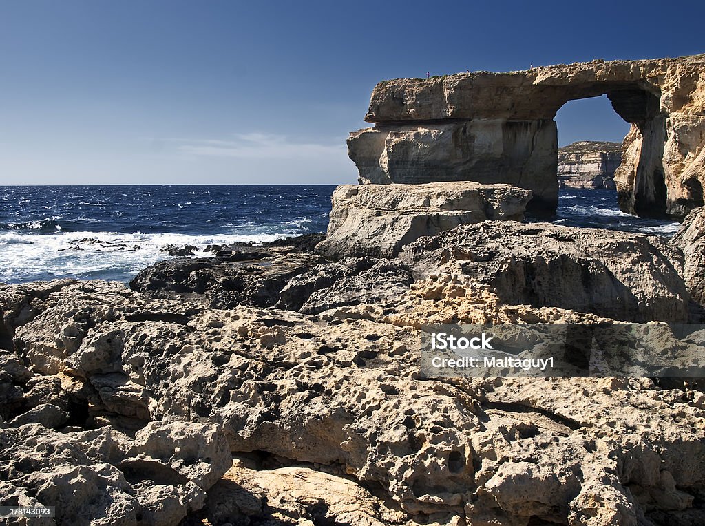 Das Azure Window - Lizenzfrei Azure Window - Malta Stock-Foto