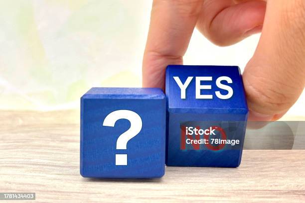 예 또는 아니요 개념에 대한 스톡 사진 및 기타 이미지 - 개념, 개미, 결정 - iStock