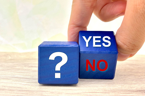 Should you choose yes or no?