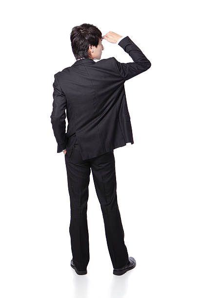 istock Successful handsome business man looking away 178143680