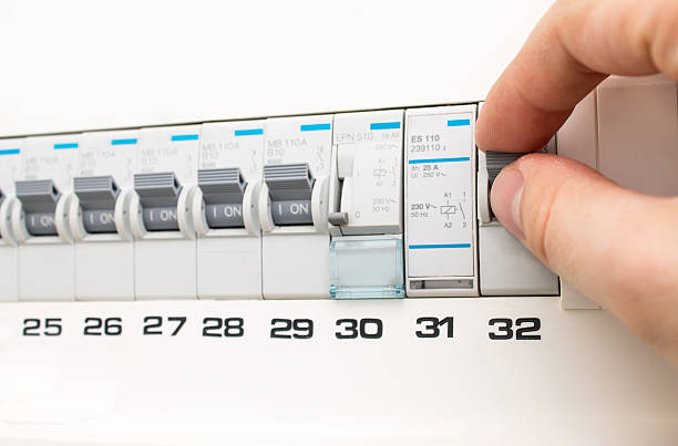 istock Man turning on the fuse 178144441