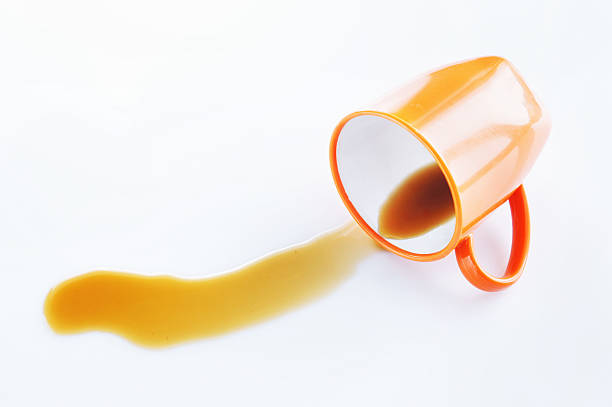 istock Spilled cup of coffee 178146605
