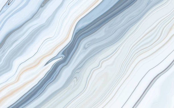 istock Marble rock texture blue pattern liquid swirl paint white dark Illustration background for do ceramic counter tile silver gray that is abstract painted waves for skin wall luxurious art ideas concept. 1781473643