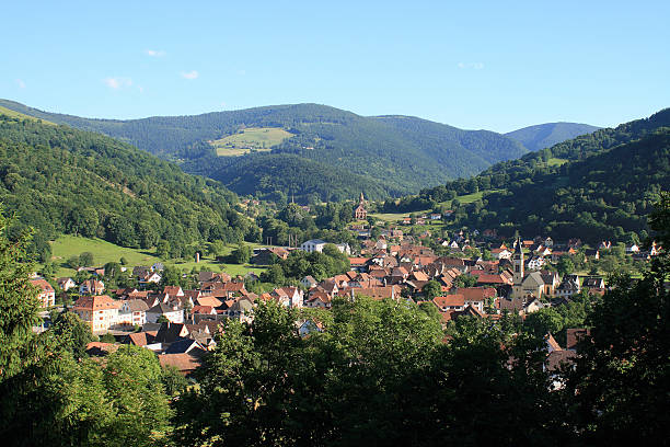 istock Village in the Vosges 178147516