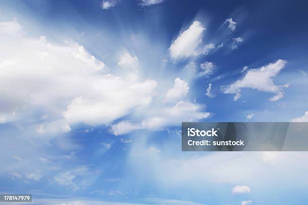 Clouds Stock Photo - Download Image Now - Backgrounds, Blue, Climate