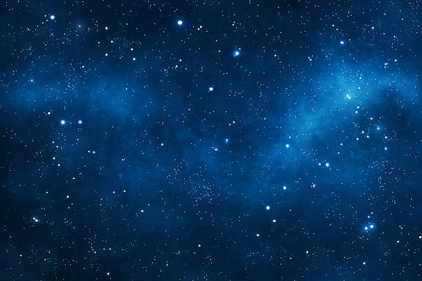 Deep space background stock photo