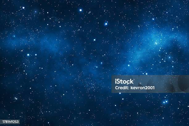 Deep Space Background Stock Photo - Download Image Now - Star - Space, Sky, Outer Space