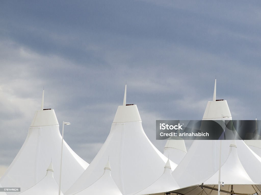 Aeroporto Internacional de Denver - Foto de stock de Aeroporto royalty-free