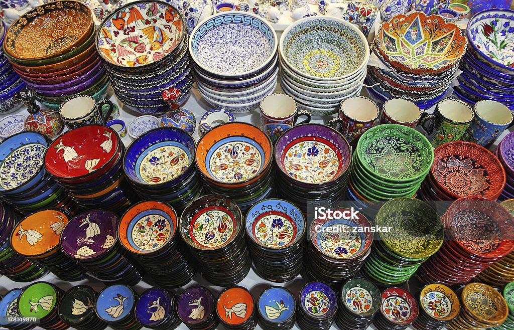 Cerâmica turco - Foto de stock de Arte royalty-free