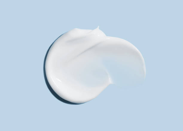 istock cosmetic smears cream texture on pastel blue background 1781503080