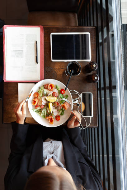 istock Businesswoman at lunch break 1781506394