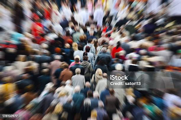 People Blurred Stock Photo - Download Image Now - Abstract, Activity, Adult