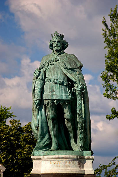 istock Louis the Great, Hungarian king on Heroes' Square, Budapest, Hungary 178151747