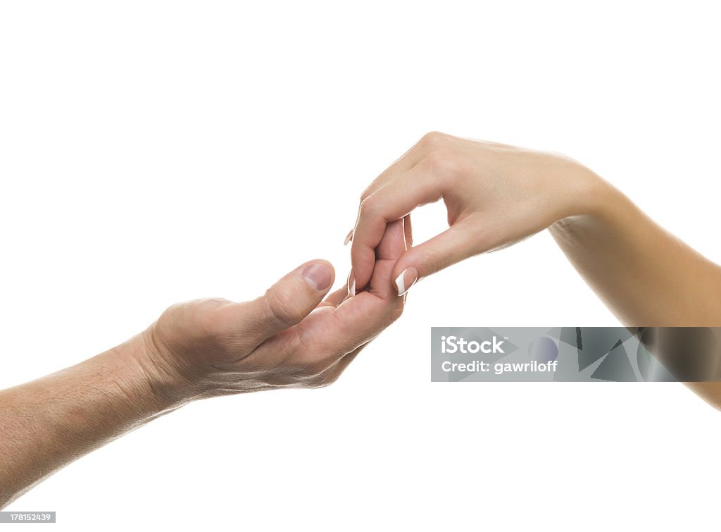 Agarrar de la mano - Foto de stock de Adulto libre de derechos