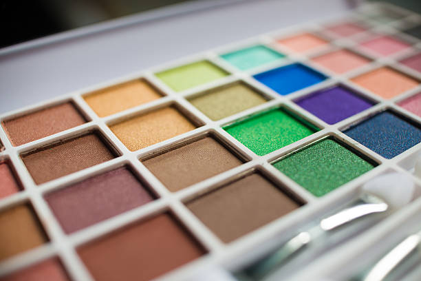 istock Macro shot of colorful make-up kit 178152517