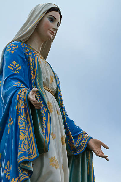 istock Virgin mary statue in thailand 178153475