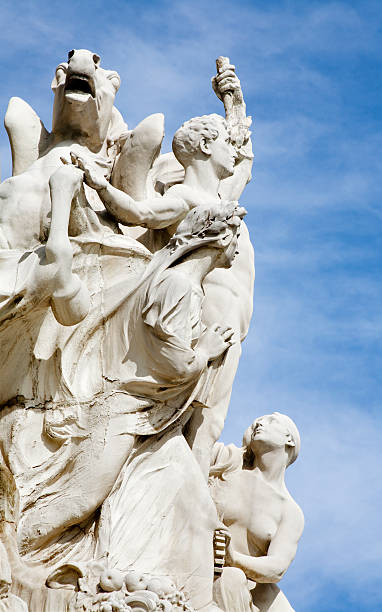 istock Madrid - Statue from Monument of Alfonso XII 178154408