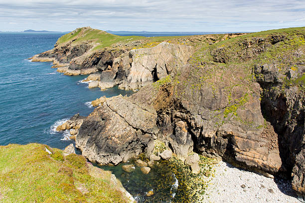 istock Wooltack Point hill overlooking Skomer Island West Wales 178154467