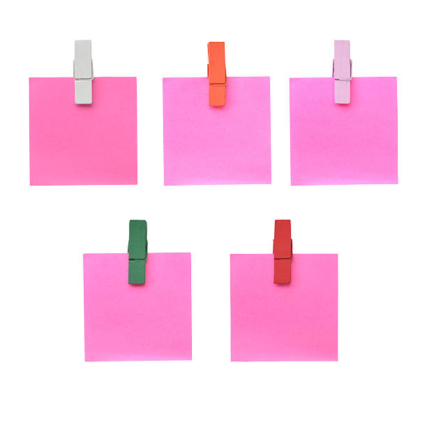istock reminder note with color clothes pins on white background 178156391